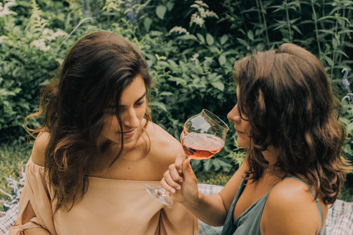 JGA Gruppe beim REBENGLÜCK Weinwanderung